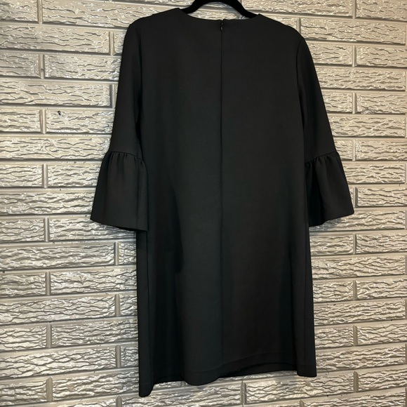 Formal Black Dress with Flowy Sleeves | Zara - Picture 3 of 5